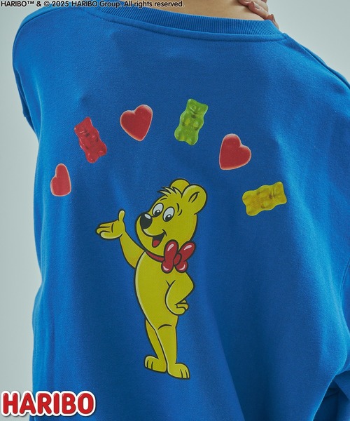 ROSE BUD（ローズバッド）の「ROSEBUD x HARIBO BEAR L/S SWEAT（スウェット・レディース・チャコールグレー/オフホワイト/ブルー・ONE SIZE）」の21枚目の写真