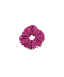 MAISON CREME（メゾンクレム）の「Stitch Scrunch _ Corduroy mazenta（シュシュ）」