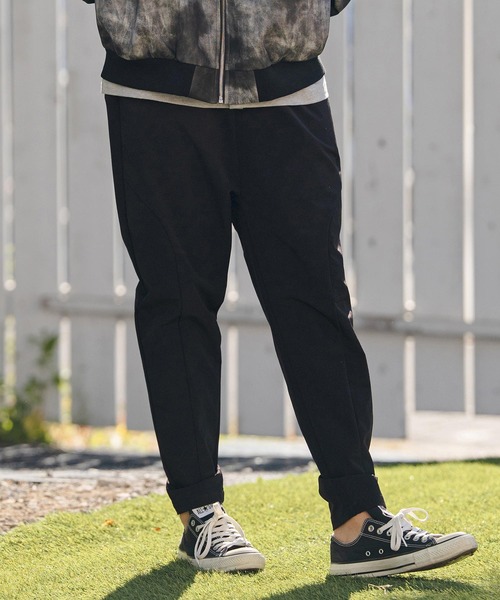 mp14436- Stretch Nylon Tapered Easy Pants テーパードイージーパンツ