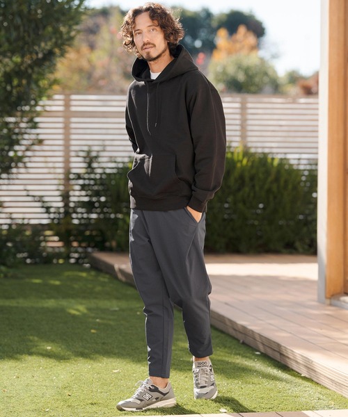 CAMBIO(カンビオ)の「mp14436- Stretch Nylon Tapered Easy Pants テーパードイージーパンツ(S61026cmb)(その他パンツ・メンズ・ブラック/スモークグレー/セージグリーン/ロイヤルブルー・S/M/L)」の17枚目の写真