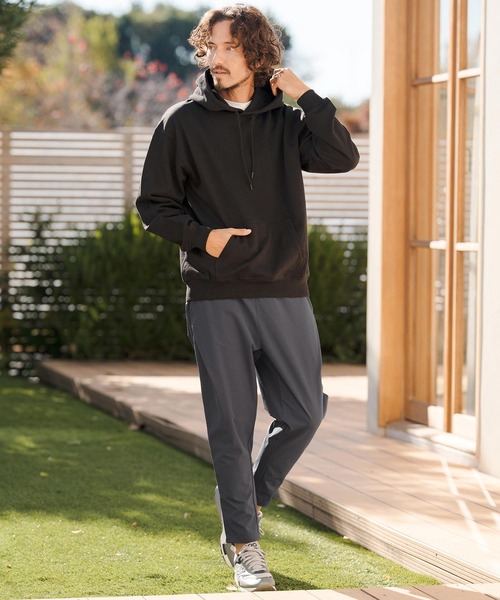 CAMBIO(カンビオ)の「mp14436- Stretch Nylon Tapered Easy Pants テーパードイージーパンツ(S61026cmb)(その他パンツ・メンズ・ブラック/スモークグレー/セージグリーン/ロイヤルブルー・S/M/L)」の18枚目の写真