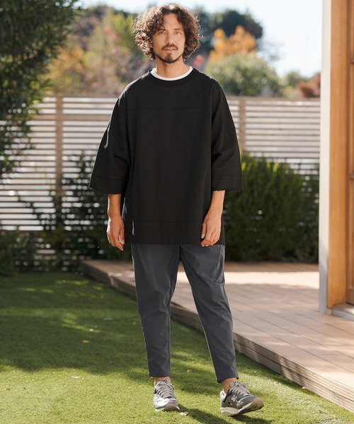 CAMBIO(カンビオ)の「mp14436- Stretch Nylon Tapered Easy Pants テーパードイージーパンツ(S61026cmb)(その他パンツ・メンズ・ブラック/スモークグレー/セージグリーン/ロイヤルブルー・S/M/L)」の19枚目の写真