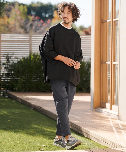 CAMBIO(カンビオ)の「mp14436- Stretch Nylon Tapered Easy Pants テーパードイージーパンツ(S61026cmb)(その他パンツ・メンズ・ブラック/スモークグレー/セージグリーン/ロイヤルブルー・S/M/L)」の20枚目の写真