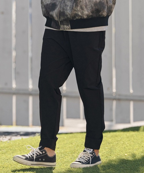 CAMBIO(カンビオ)の「mp14436- Stretch Nylon Tapered Easy Pants テーパードイージーパンツ(S61026cmb)(その他パンツ・メンズ・ブラック/スモークグレー/セージグリーン/ロイヤルブルー・S/M/L)」の22枚目の写真