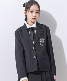 ZIDDY（ジディ）の「【 ニコ☆プチ 掲載 】エンブレムジャケット(140~160cm)（テーラードジャケット）」