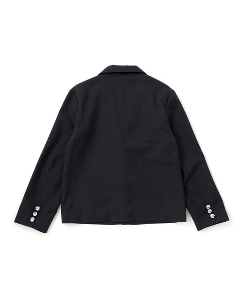 ZIDDY(ジディ)の「【 ニコ☆プチ 掲載 】エンブレムジャケット(140~160cm)(テーラードジャケット・キッズ・ブラック・140cm/150cm/FREE)」の12枚目の写真