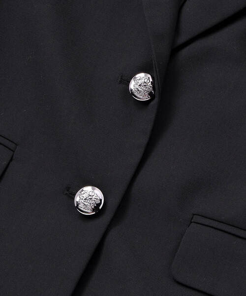 ZIDDY(ジディ)の「【 ニコ☆プチ 掲載 】エンブレムジャケット(140~160cm)(テーラードジャケット・キッズ・ブラック・140cm/150cm/FREE)」の15枚目の写真