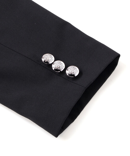 ZIDDY(ジディ)の「【 ニコ☆プチ 掲載 】エンブレムジャケット(140~160cm)(テーラードジャケット・キッズ・ブラック・140cm/150cm/FREE)」の16枚目の写真