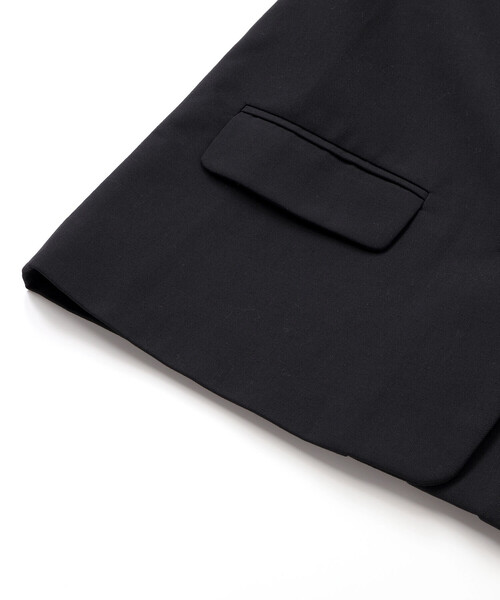 ZIDDY(ジディ)の「【 ニコ☆プチ 掲載 】エンブレムジャケット(140~160cm)(テーラードジャケット・キッズ・ブラック・140cm/150cm/FREE)」の18枚目の写真