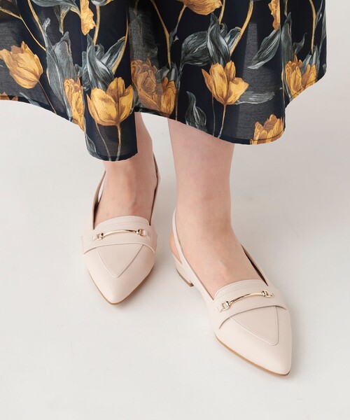 BEAMS HEART(ビームスハート)の「バックレス ビットローファー(パンプス・レディース・ブラック/ホワイト系その他5・LARGE/MEDIUM/SMALL)」の2枚目の写真