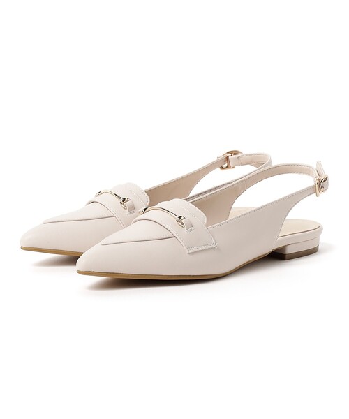 BEAMS HEART(ビームスハート)の「バックレス ビットローファー(パンプス・レディース・ブラック/ホワイト系その他5・LARGE/MEDIUM/SMALL)」の3枚目の写真