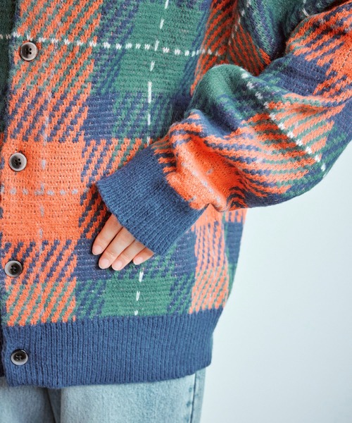 BEVERLY HILLS POLO CLUB（ビバリーヒルズポロクラブ）の「【BEVERLY HILLS POLO CLUB/ビバリーヒルズポロクラブ】モヘヤタッチカーディガン（カーディガン/ボレロ・レディース・グレー系その他/オレンジ系その他/グレー/ブラウン・FREE）」の16枚目の写真