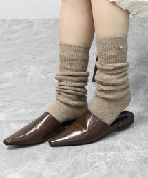 THE CELL.（ザセルドット）の「くしゅくしゅリブルーズニットソックス　GATHERED RIB KNIT SOCKS（ソックス/靴下）」