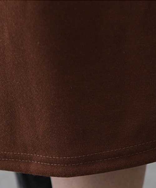 Flugge(フラッジー)の「カットソーワンピース(ワンピース・レディース・ブラック/ブラウン・LARGE/MEDIUM)」の9枚目の写真