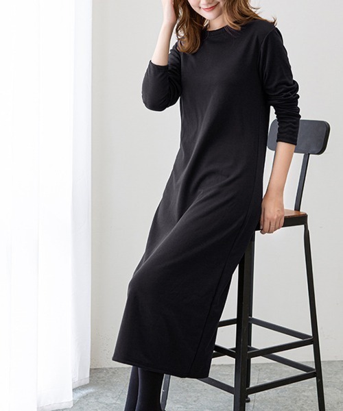 Flugge(フラッジー)の「カットソーワンピース(ワンピース・レディース・ブラック/ブラウン・LARGE/MEDIUM)」の13枚目の写真