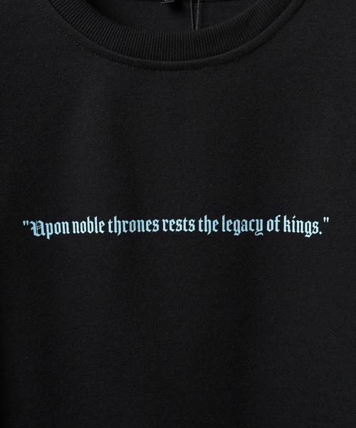 bike star（バイクスター）の「BIKE STAR OLD ENGLISH LOGO PT トレーナー（スウェット・メンズ・ブラック/ブラック系/ホワイト・M/L）」の17枚目の写真