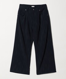 Jieda | ＜JIEDA＞ストライプ ワイド ワンタック パンツ(スラックス)
