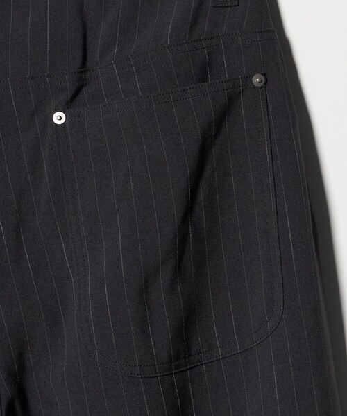 Jieda（ジエダ）の「＜JIEDA＞ストライプ ワイド ワンタック パンツ（スラックス・メンズ・ネイビー/ダークグレー・2/1）」の6枚目の写真