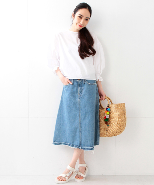 Ray BEAMS（レイビームス）の「◇SUICOKE×Ray BEAMS / 別注 DEPA（サンダル・レディース・ホワイト/ネイビー・6/7/5）」の10枚目の写真