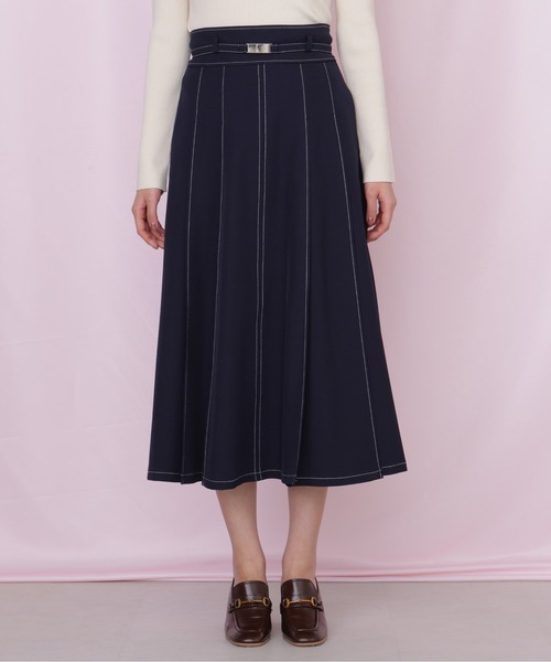 JILL by JILL STUART(ジルバイジルスチュアート)の「<セットアップ対応>ベーシックツイルスカート(スカート・レディース・ネイビー/ベージュ/グレー・MEDIUM/SMALL)」の10枚目の写真