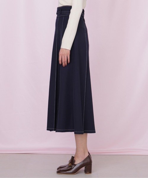 JILL by JILL STUART(ジルバイジルスチュアート)の「<セットアップ対応>ベーシックツイルスカート(スカート・レディース・ネイビー/ベージュ/グレー・MEDIUM/SMALL)」の11枚目の写真