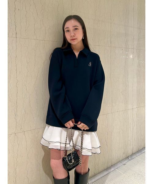 USAGI ONLINE/ZOZOTOWN限定】スキッパーミニワンピース（ワンピース
