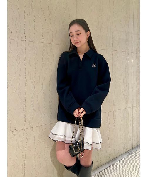 USAGI ONLINE/ZOZOTOWN限定】スキッパーミニワンピース（ワンピース