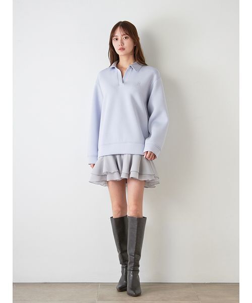 USAGI ONLINE/ZOZOTOWN限定】スキッパーミニワンピース（ワンピース