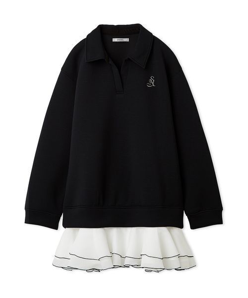 USAGI ONLINE/ZOZOTOWN限定】スキッパーミニワンピース（ワンピース