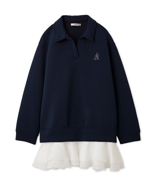 USAGI ONLINE/ZOZOTOWN限定】スキッパーミニワンピース（ワンピース