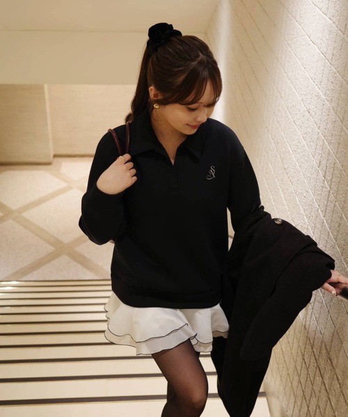 USAGI ONLINE/ZOZOTOWN限定】スキッパーミニワンピース（ワンピース