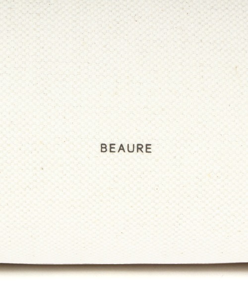 Beau're(ヴュレ)の「BEAURE リネンコンビ ショルダー(ショルダーバッグ・レディース・ブラック・FREE)」の6枚目の写真