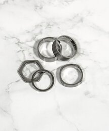 ONE ENOUGH（ワン イナフ）の「Surgical Steel Enough Set Rings For Men（リング）」
