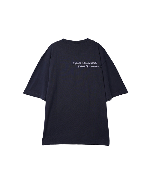 NONFLOOR(ノンフロア)の「アイドンライクTシャツネイビー(Tシャツ/カットソー・メンズ・その他・M/S/L)」の1枚目の写真
