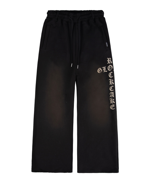 ROCKCAKE（ロックケーキ）の「Washed Cross Lettering 2way Jogger - Black（スウェットパンツ・レディース・その他・S/XS）」の10枚目の写真