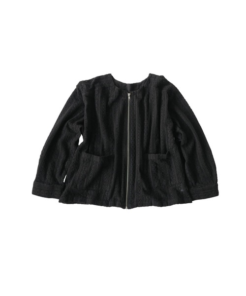 antiqua(アンティカ)の「総レース ブルゾン(ブルゾン・レディース・ブラック/ホワイト・ONESIZE)」の12枚目の写真