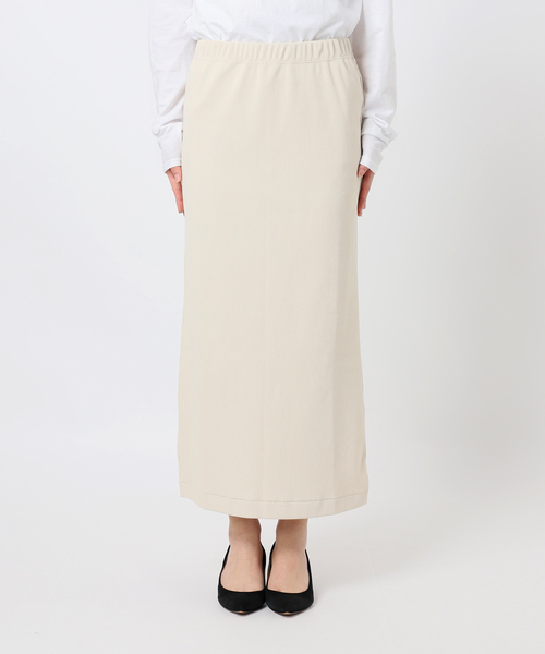Spick & Span(スピックアンドスパン)の「CO/PEリブタイトスカート(スカート・レディース・ブラック/アイボリー/モカ・38/36)」の17枚目の写真