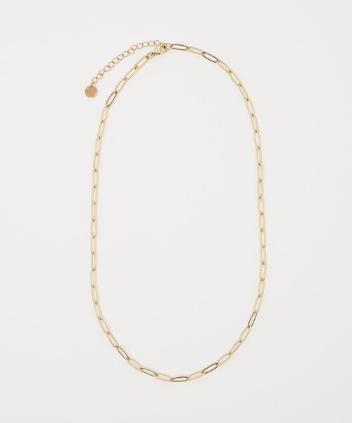 CITEN(シテン)の「<CITEN>ステンレススリムチェーンネックレス(リング・レディース・ゴールド/シルバー・FREE)」の2枚目の写真