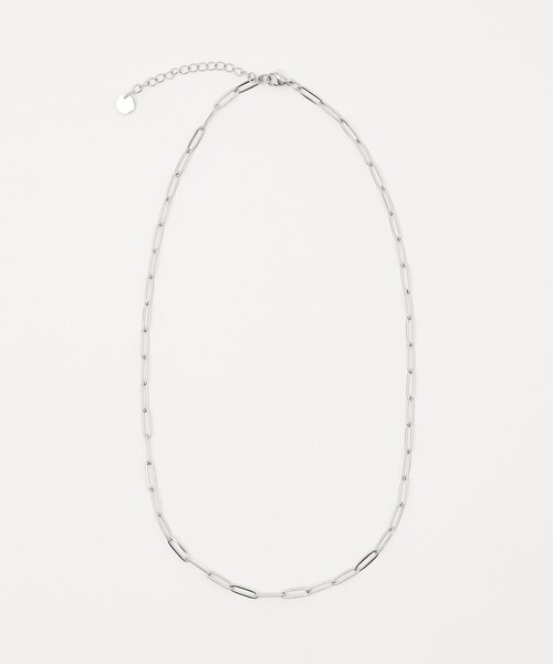 CITEN(シテン)の「<CITEN>ステンレススリムチェーンネックレス(リング・レディース・ゴールド/シルバー・FREE)」の3枚目の写真