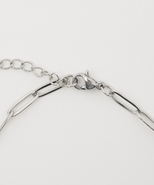 CITEN(シテン)の「<CITEN>ステンレススリムチェーンネックレス(リング・レディース・ゴールド/シルバー・FREE)」の4枚目の写真