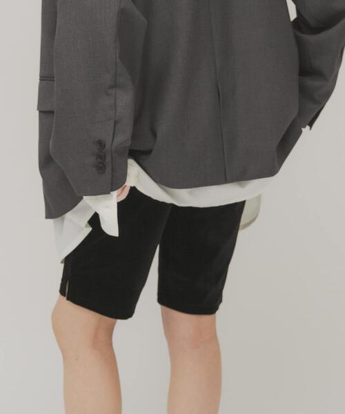 KBF（ケイビーエフ）の「ベロアサイクルパンツ（その他パンツ・レディース・ライトベージュ/ブラック・ONE）」の13枚目の写真