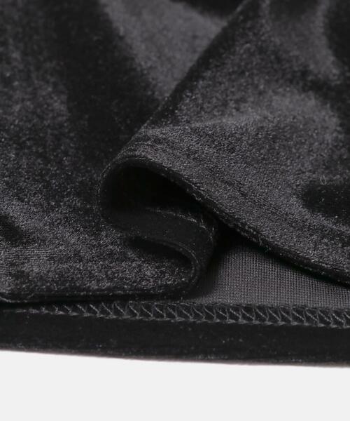 KBF（ケイビーエフ）の「ベロアサイクルパンツ（その他パンツ・レディース・ライトベージュ/ブラック・ONE）」の22枚目の写真