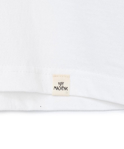 TOY MACHINE(トイ マシーン)の「TM BILLY LONG TEE(Tシャツ/カットソー・メンズ・ホワイト/ブラウン・L/XL/M)」の5枚目の写真