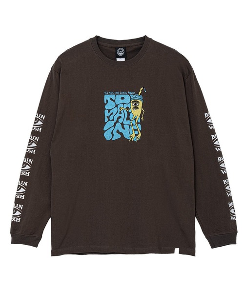 TOY MACHINE(トイ マシーン)の「TM BILLY LONG TEE(Tシャツ/カットソー・メンズ・ホワイト/ブラウン・L/XL/M)」の7枚目の写真