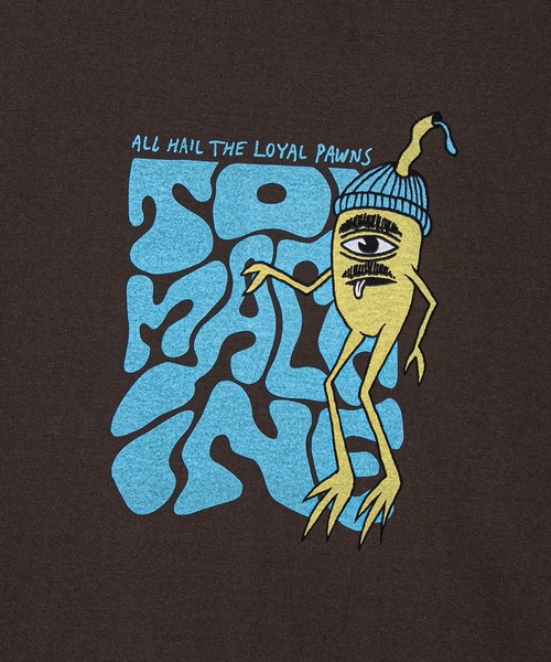 TOY MACHINE(トイ マシーン)の「TM BILLY LONG TEE(Tシャツ/カットソー・メンズ・ホワイト/ブラウン・L/XL/M)」の8枚目の写真