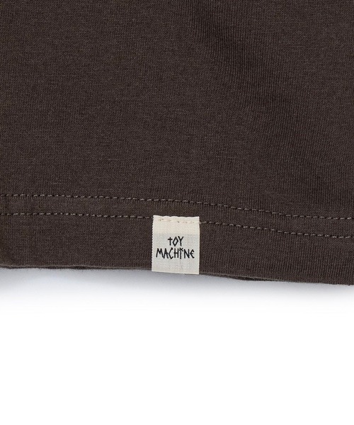 TOY MACHINE(トイ マシーン)の「TM BILLY LONG TEE(Tシャツ/カットソー・メンズ・ホワイト/ブラウン・L/XL/M)」の9枚目の写真