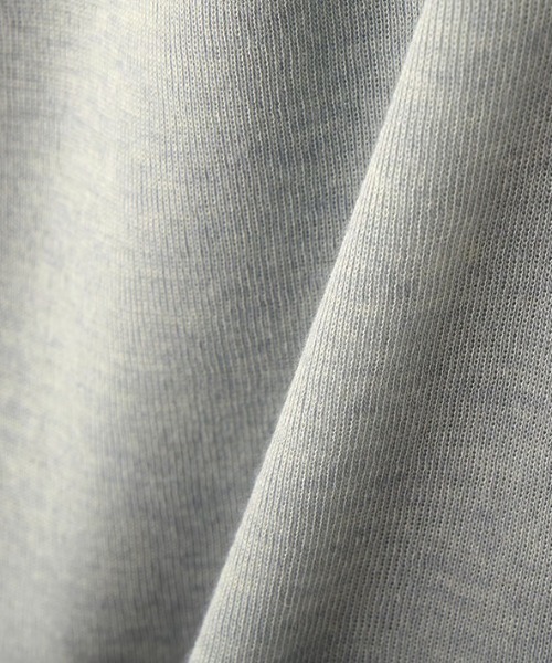 ETRE TOKYO（エトレトウキョウ）の「ウールフライスヘンリーネックプルオーバー（Tシャツ/カットソー・レディース・アイボリー/チャコール/ブルー/ピンク・FREE）」の20枚目の写真