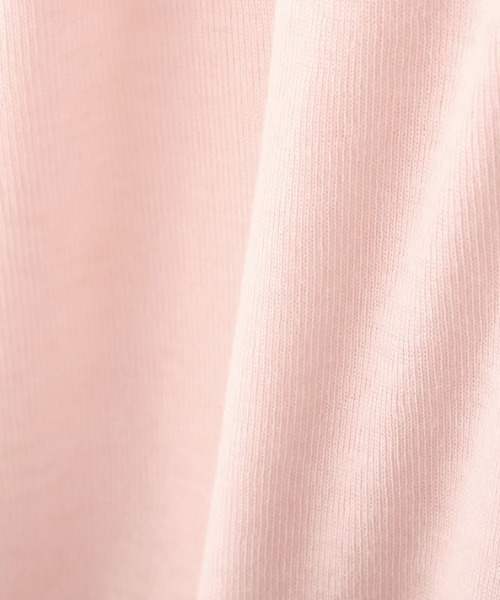 ETRE TOKYO（エトレトウキョウ）の「ウールフライスヘンリーネックプルオーバー（Tシャツ/カットソー・レディース・アイボリー/チャコール/ブルー/ピンク・FREE）」の22枚目の写真