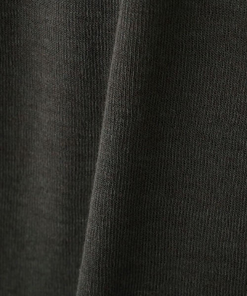 ETRE TOKYO（エトレトウキョウ）の「ウールフライスヘンリーネックプルオーバー（Tシャツ/カットソー・レディース・アイボリー/チャコール/ブルー/ピンク・FREE）」の5枚目の写真