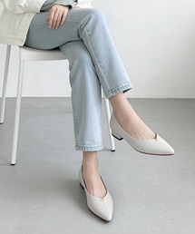 MAMIAN（マミアン）の「メタルパーツ フラットシューズ（パンプス）」